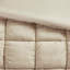 Édredon très grand 3 pièces, 100% velours et microfibre, rembourrage en duvet synthétique, surpiqûres 3D pour le luxe, boîte à garder en forme, lavable à la machine, pièce brune, avec intérieur en microfibre, rembourrage-125116523-125116528