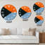 Minimal Compostions géométriques de formes élémentaires VI - Horloge murale moderne-59912961
