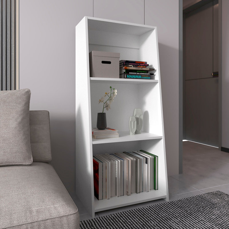Bibliothèque échelle 47 ", White