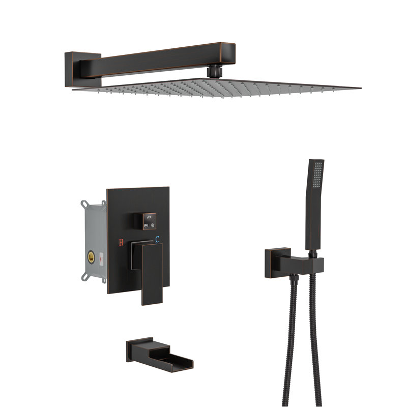 All-In-One Kit with Rough in-Valve, Oil Rubbed Bronze