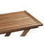 Table bistro rectangulaire en teck