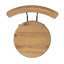 Tabouret de bar Junno avec bois de sapin