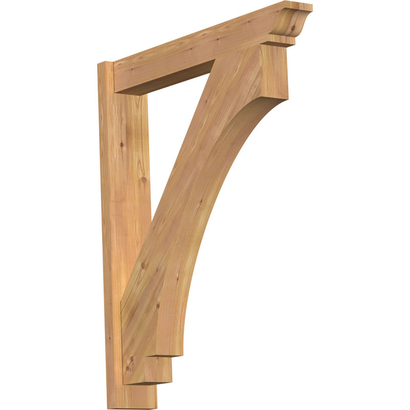 Persienne impériale traditionnelle, Cèdre rouge de l'Ouest l 5 1/2 po (lisse), P 32 po x H 38 po