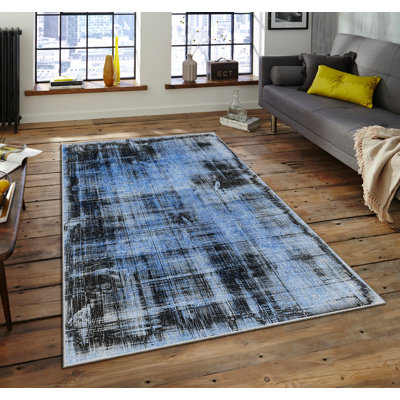 Luxurious Area Carpet (5.2 x 7.5 ft), 100% Polyester, 740 g/m² | Soft Velvet Fabric with Non-Slip Felt Dot Underside, Laminated Sponge for Comfort | Easy to Clean, Machine Washable at 86°F | Ideal for Living Room & Bedroom Decor