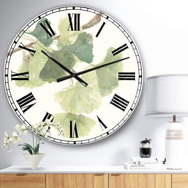 The Twillery Co.® Swigart Farmhouse Wall Clock | Wayfair