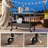 Industrial Bar Cart With Tempered Glass Top And Wine Bottle Grid, Rolling Drink Cart With Metal Frame, Wood Shelf And Locking Wheels