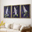 FLORAL Series CCXXVI - Toile tendue avec châssis encadré - 3 pièces-30254813-30254812