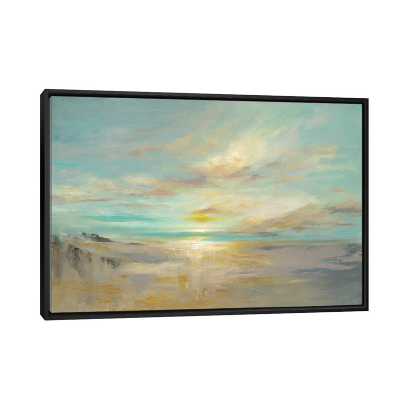 «After The Storm» par Dina D'Argo, impression sur toile tendue, H 18 po x l 26 po x P 1,5 po, Toile avec cadre noir
