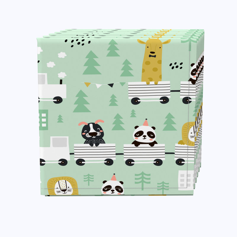 Cotton Twill No Pattern Square Napkin