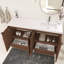 Meuble-lavabo autoportant 59 po avec lavabo droit en acrylique renforcé Monterey-6087667-4094930