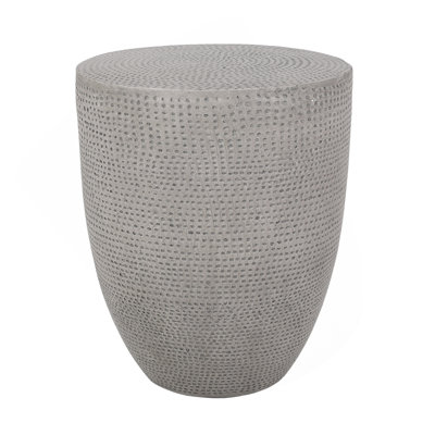Outdoor Lightweight Concrete Side Table