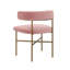 Fauteuil d'appoint en velours-164394749
