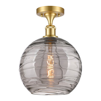 Plafonnier semi-encastré 1 lumière