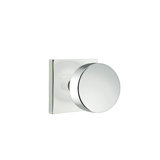 Passage Round Knob with Square Rose
