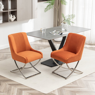 Elian Velvet Upholstered Side Chair
