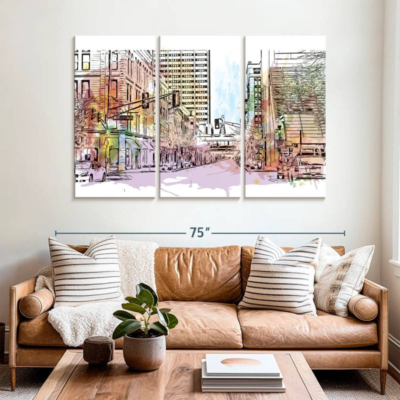 Sireci Fort Wayne Sireci Street, 42" H x 65" W