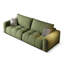 Canapé modulaire vert 100% polyester-109026826-109026828