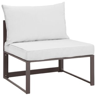 Fortuna Aluminum Outdoor Patio Armless Chair by Modway