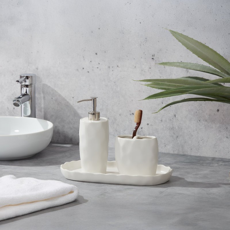 French Impressions Bath Accessory Set