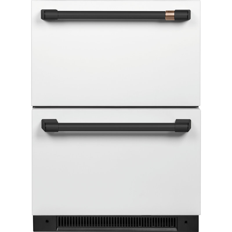 Double Drawer Handle Kit, Flat Black