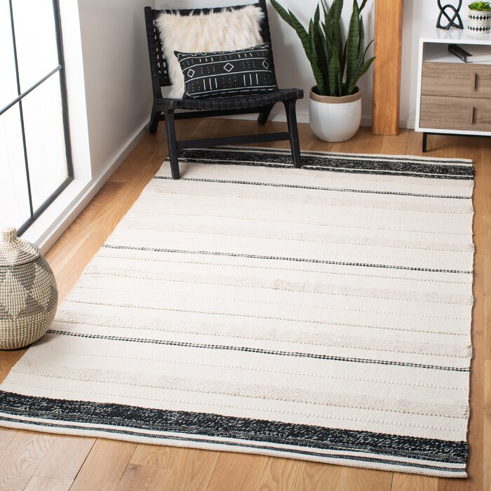 Dakota Fields Dorsey Handmade Flatweave Cotton Rug & Reviews | Wayfair