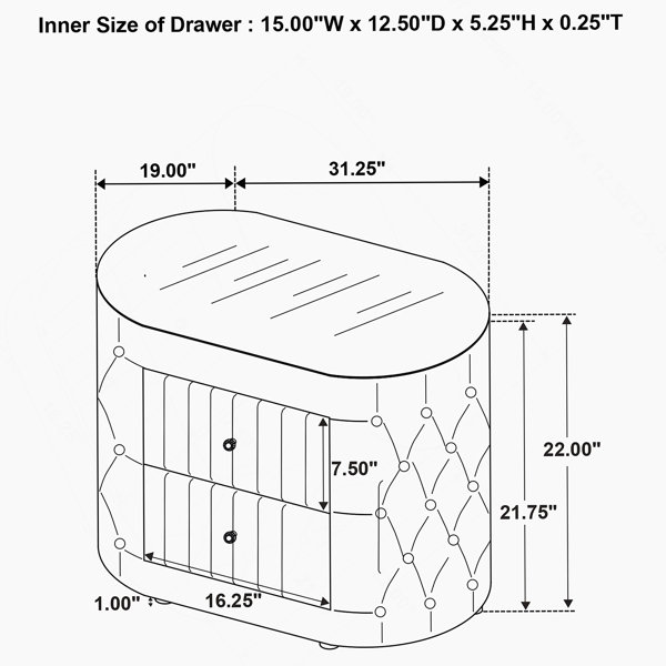 Dimensions du produit