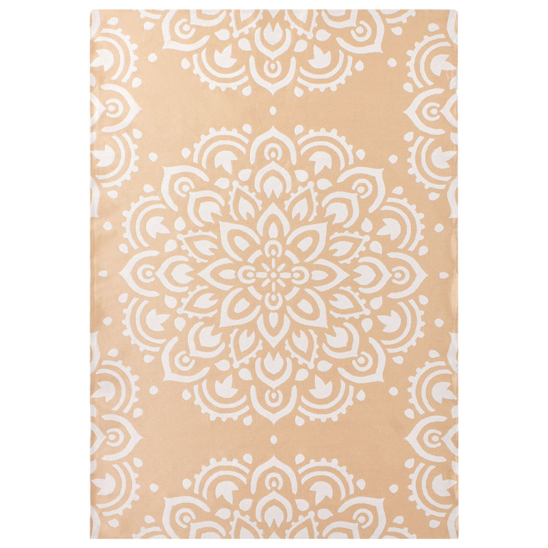 Outdoor Rug KARWAR Beige, Rectangle 160 x 230 cm