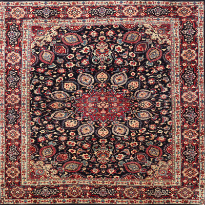 Tapis bleu/rouge traditionnel Koerich