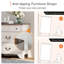 Ensemble de 2 tables de bout avec 3 tiroirs Haikey-1109046761-1109046762