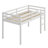 Wooden Loft Bed With Ladder-2106610049