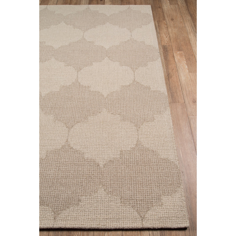 Cloninger Wool Geometric Indoor Rug, Rectangle 5' x 8'
