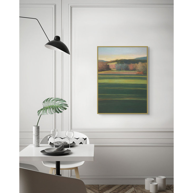 Striped Field 1 Print by David Skinner, 39.25" H x 29.25" W