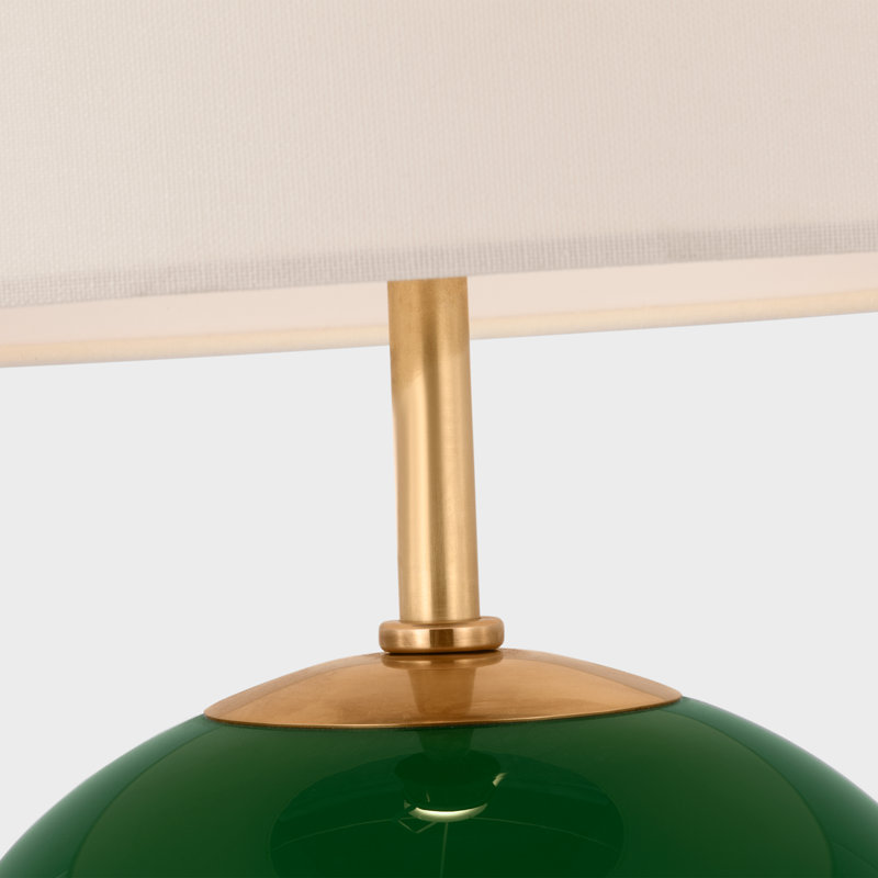 kate spade new york Elsie Table Lamp, Blush, Green