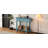 Elegant Retro Console Table With Curved Design & Smooth Glaze-1706548425