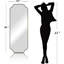 Miroir de salle de bain Modern Cadre en acier inoxydable-864994762-853119139