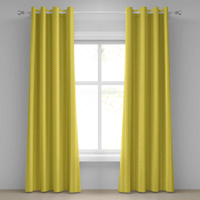 Sateen Blackout Curtains / Drapes Pair