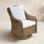 Hudson Sunbrella® Swivel Patio Lounge Chair