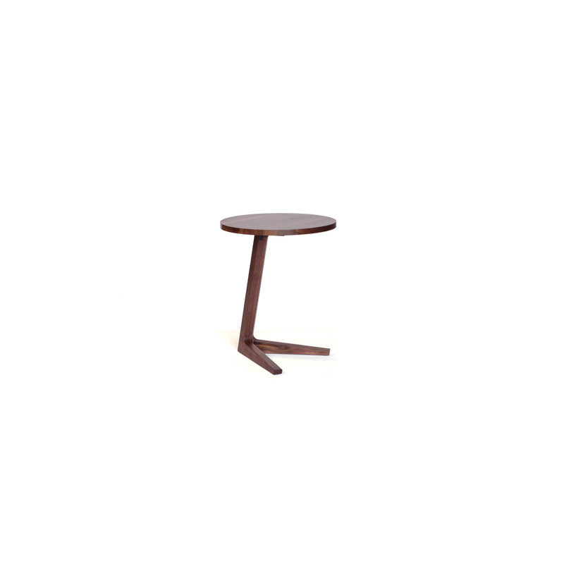 Solid Wood End Table, Walnut