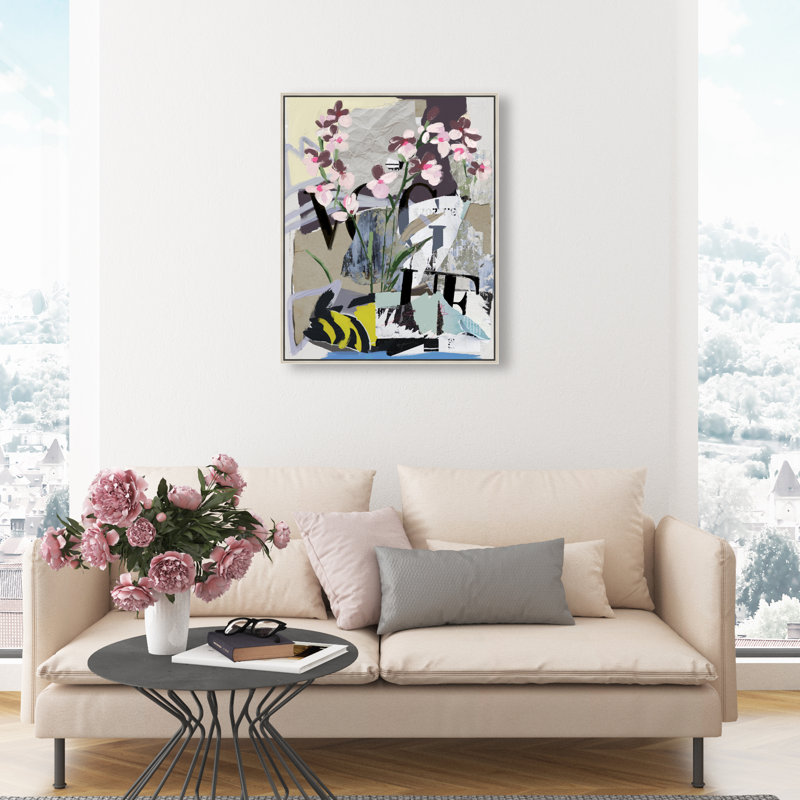 Fine Art Fashion II Print by Oliver Gal, 21"H x 25"W, Silver Floater Frame