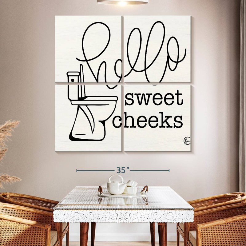 Tergel Hello Sweet Cheeks, 50'' H x 50'' W
