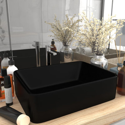 Metro Lane Kratz 300 mm L x 410 mm W Ceramic Rectangle Sink