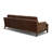 Vernon 99" Velvet Sofa in Bronzer Brown-702735284