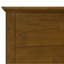 Base de lit en bois massif Cape