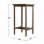 Patio Bar Table with Square wood Top