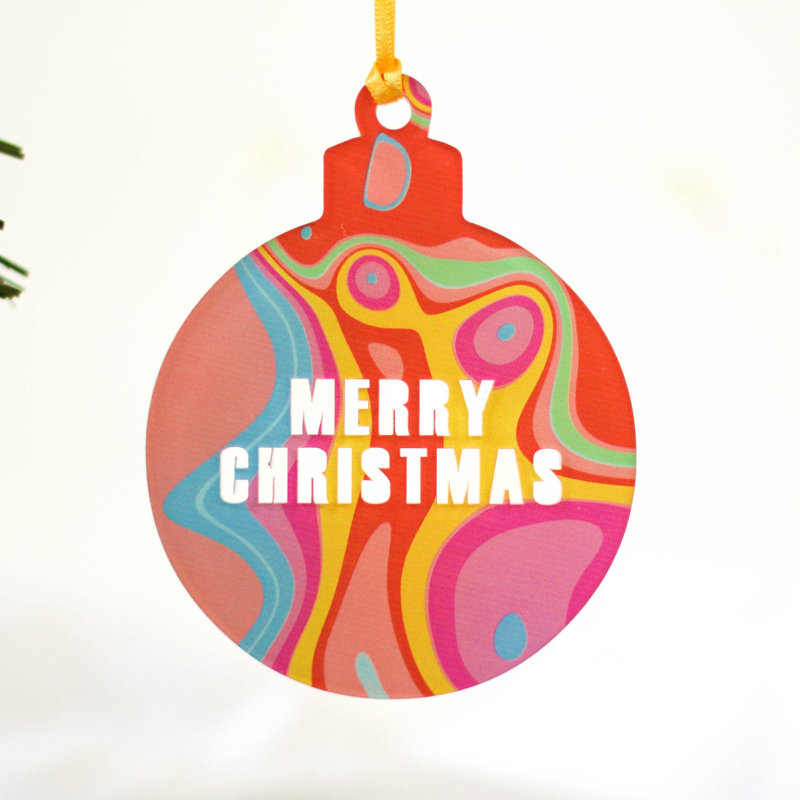 10cm Acrylic Bauble