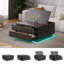 Pedestal Coffee Table with Storage-407001112