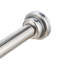 Natural Stainless Steel Adjustable 45cm to Bay Window Single Curtain Rod-2144321141-2144321135