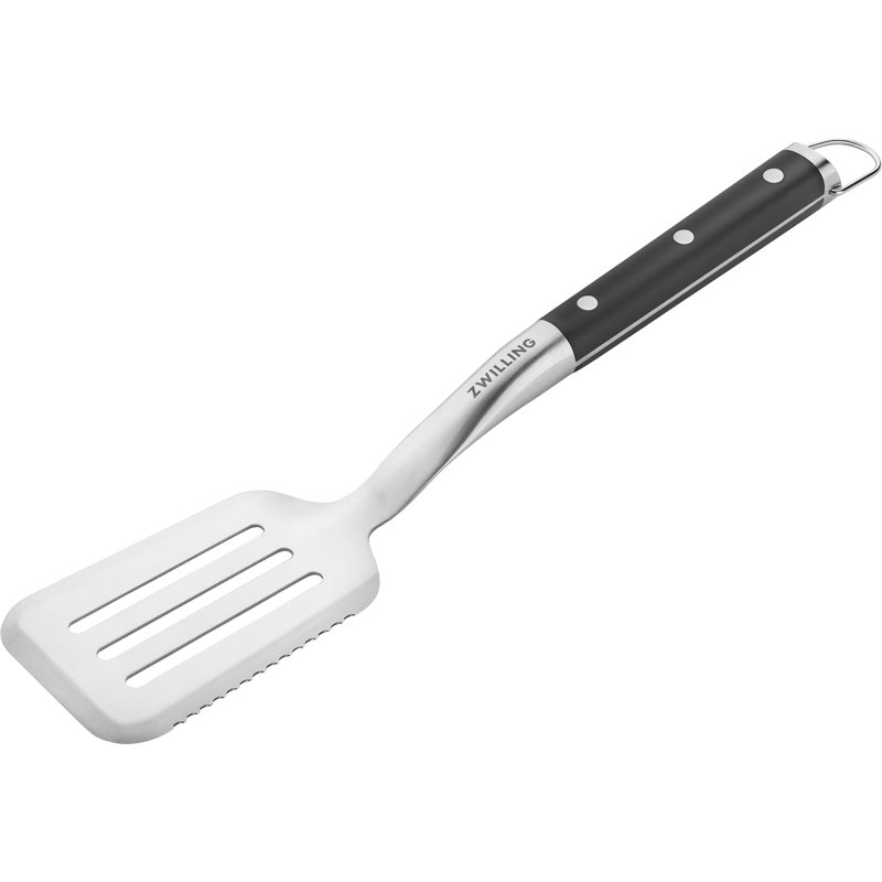 ZWILLING Stainless Steel 5-Piece Grill Tool Set with Black Wrap