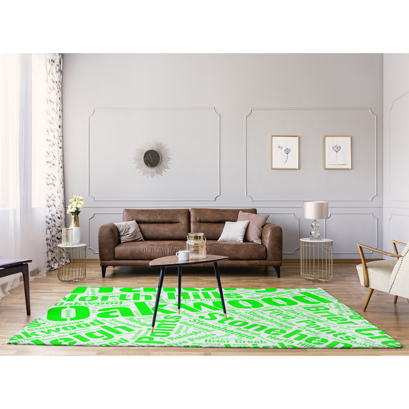 Chenille Indoor Rug, Rectangle 4' x 6'