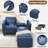 58'' Upholstered Sleeper Sofa-106932462